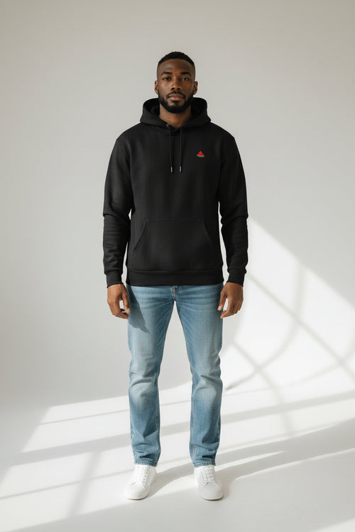 Everyday Hoodie Handmade Embroidered Watermelon Logo
